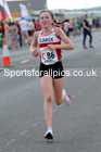 Girls under-15s 2021 Northern 6 and 4 Stage and Young Athletes Road Relays, Redcar. Photo: David T. Hewitson/Sports for All Pics